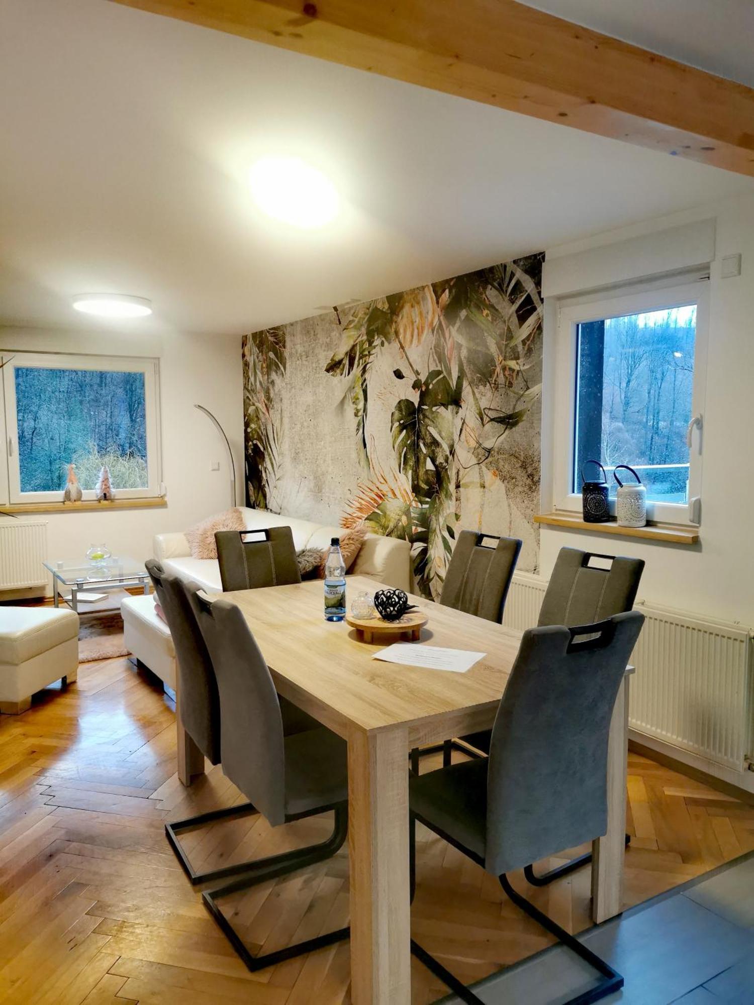 Ferienhaus am Wald Wendehausen Exterior foto